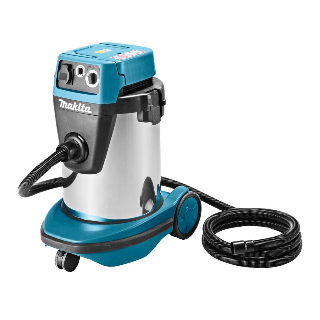 Makita VC3210LX1 industristøvsuger - Blå/Sølv, våd- og tør billede