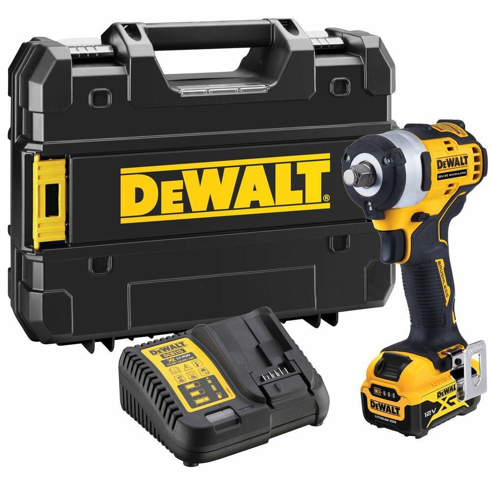 DeWALT DCF901P1 12V slagnøgle 1/2" - 340 Nm, 1×5,0 Ah billede