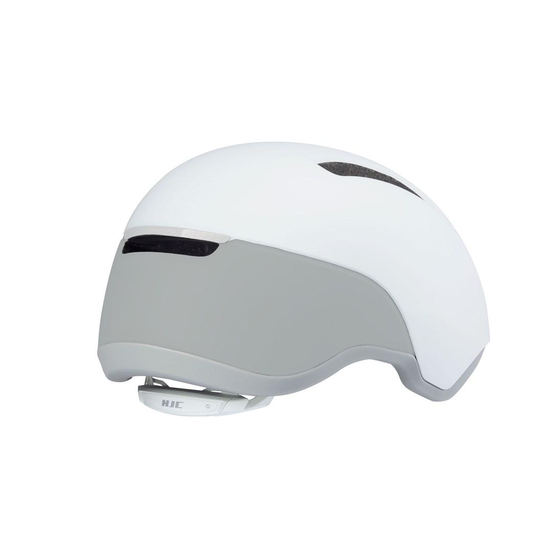 HJC Calido cykelhjelm - hvid/sølv, str. M (55-59 cm) billede