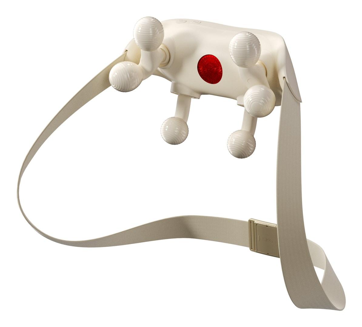 SKG HS500-2 nakkemassager med varme - Hvid billede