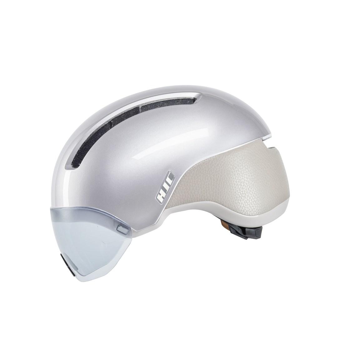 HJC Calido Plus cykelhjelm - pearl greyish silver, str. M (55-59 cm) billede