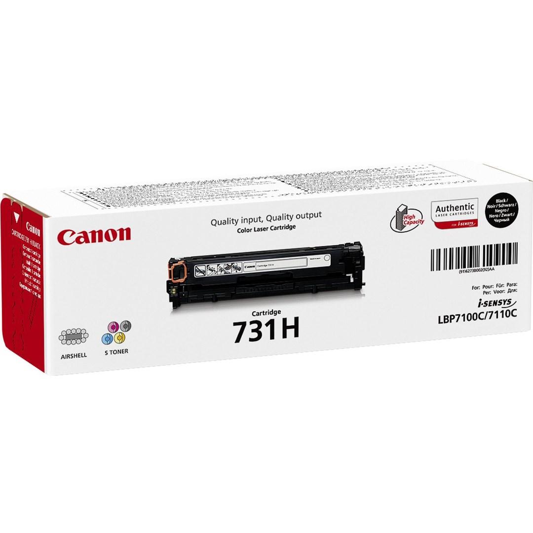 Canon 731H sort toner - original høj kapacitet