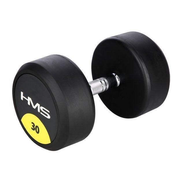 HMS HG PRO 30 håndvægt 30 kg - gummibelagt, rillet greb billede