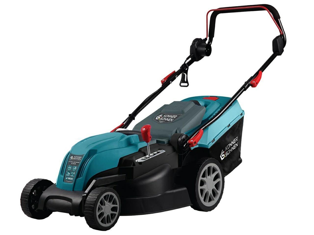 Könner & Söhnen KS42LM elektrisk plæneklipper - 1.800 W, 42 cm klippebredde