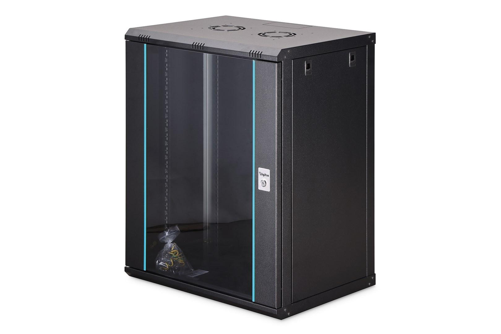 DIGITUS Dynamic-N vægskab - 600 × 450 mm (BxD), usamlet billede