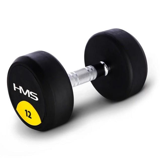 HMS HG PRO 12 håndvægt 12 kg - gummibelagt billede