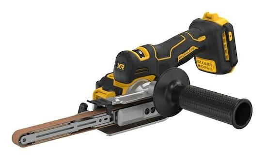 Båndsliber DeWALT DCM200NT-XJ 18 V, børsteløs - sort/gul billede