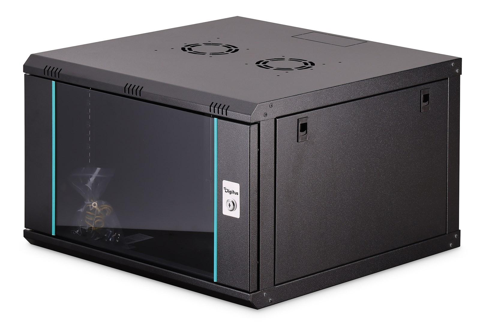 DIGITUS Dynamic-N vægmonteret kapsling - 600 × 600 mm, usamlet billede