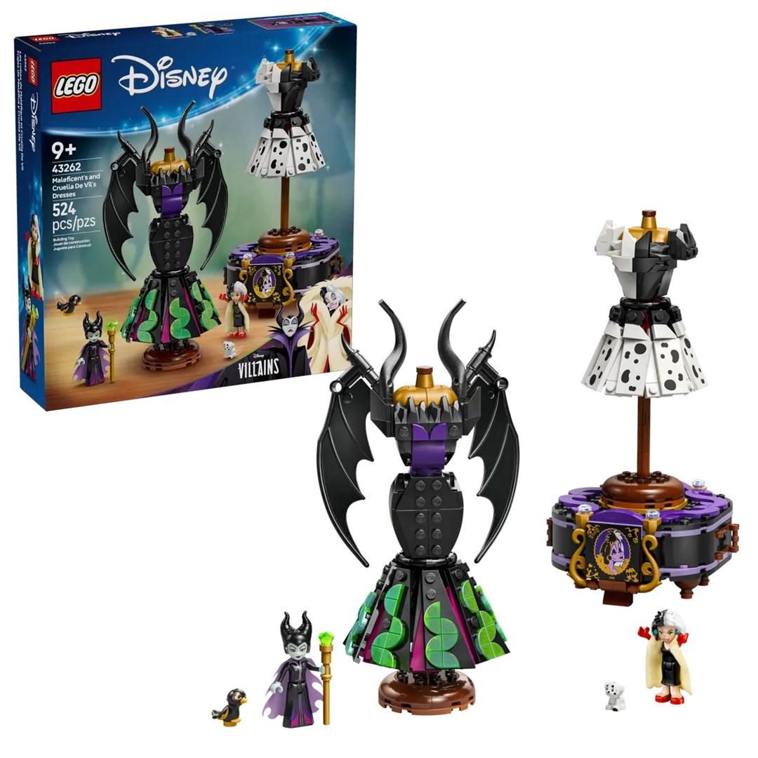 LEGO Disney 43262 - Maleficents og Cruella de Vils kjoler (byggesæt)