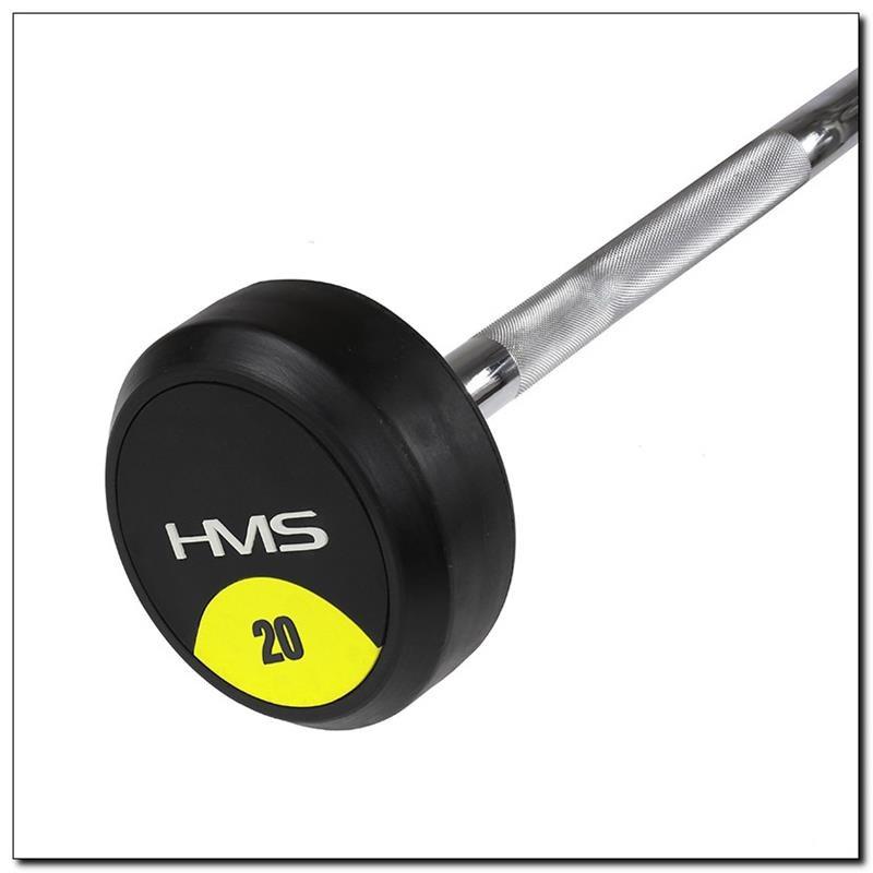 HMS GSL20 curl vægtstang - 20 kg, stål billede