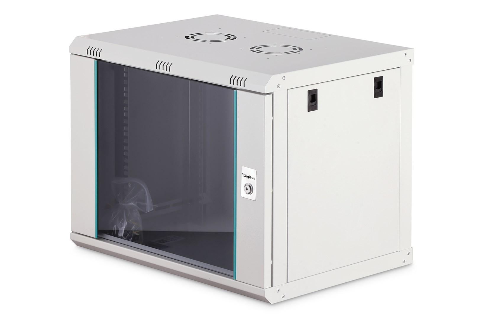 DIGITUS Dynamic-N vægskab - 600 × 450 mm (BxD), usamlet billede