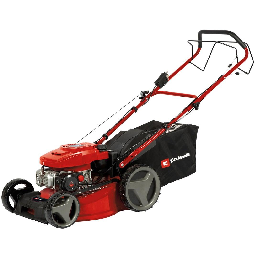 Einhell GC-PM 46/2 S HW-E benzindrevet plæneklipper med opsamler billede
