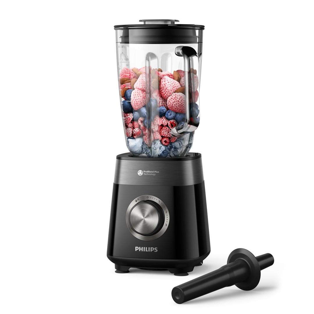 Philips HR3030/00 5000 Series blender med glas-kande - Sort billede