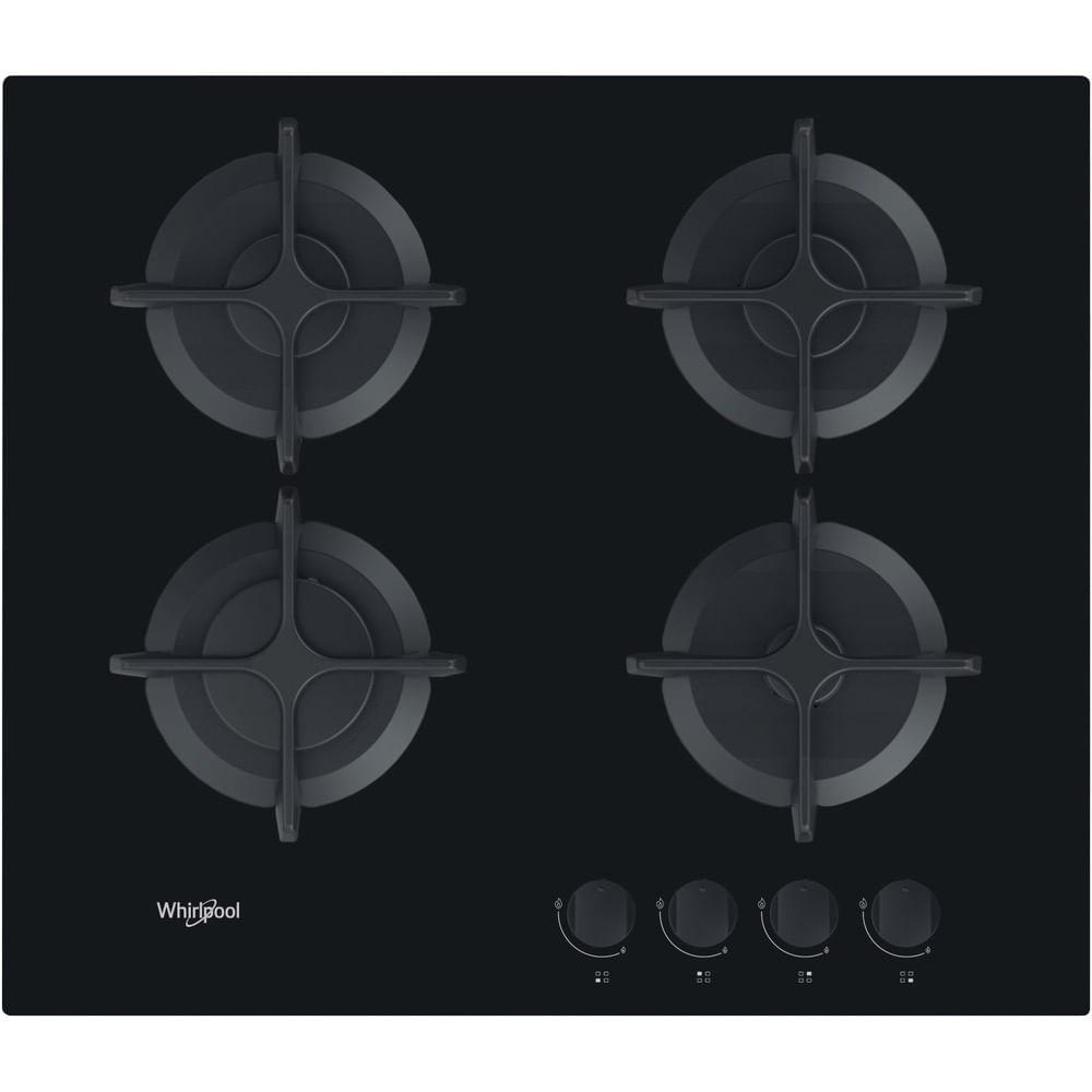 Whirlpool AKT 616/NB gaskogeplade 60 cm – sort, 4 zoner billede