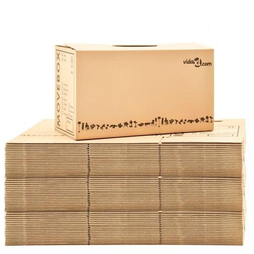 Flyttekasser 60 stk. XXL 60x33x34 cm pap