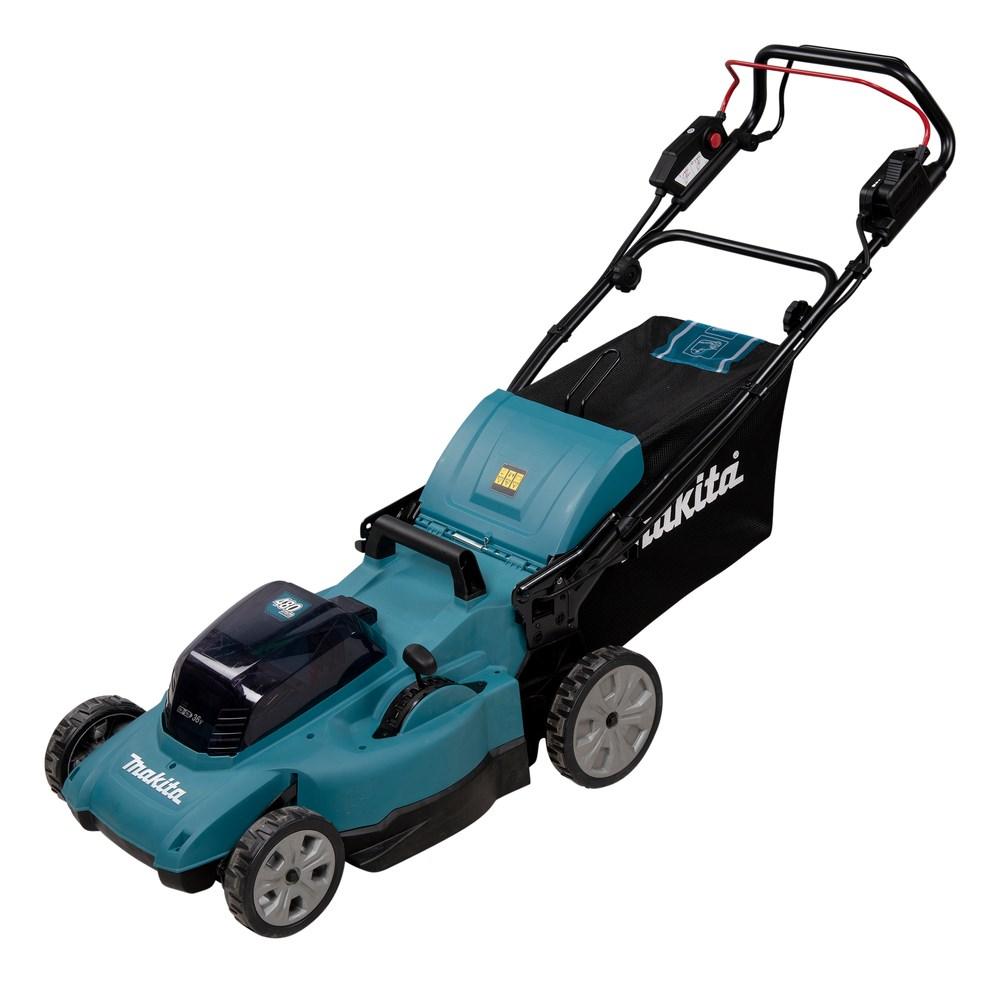 Makita DLM481Z akku-plæneklipper - skub, 48 cm klippebredde