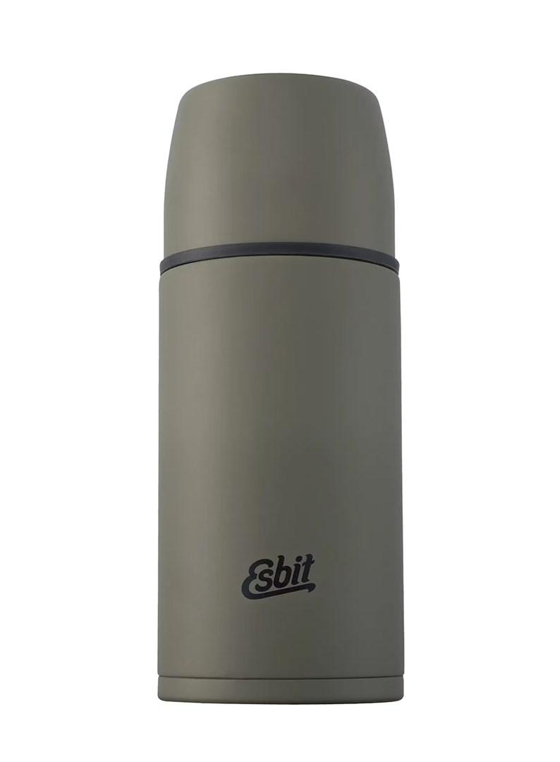 ESBIT termoflaske 0,75 l - olivengrøn, dobbeltvægget rustfrit stål billede