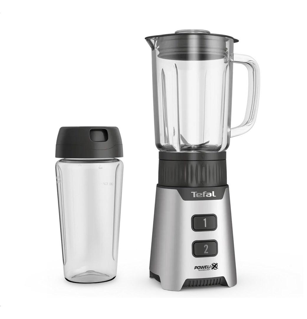 Tefal BL16GE30 blender - 0,7 l glas og to-go flaske billede