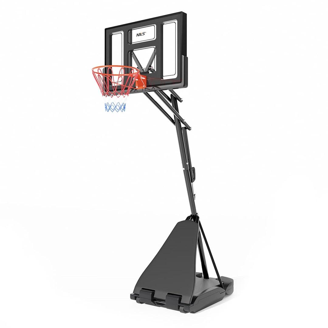 NILS eXtreme ZDK520 - flytbar basketballstander med justerbar højde billede