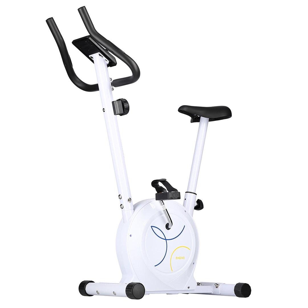ONE FITNESS RM8740 - hvid magnetisk motionscykel billede
