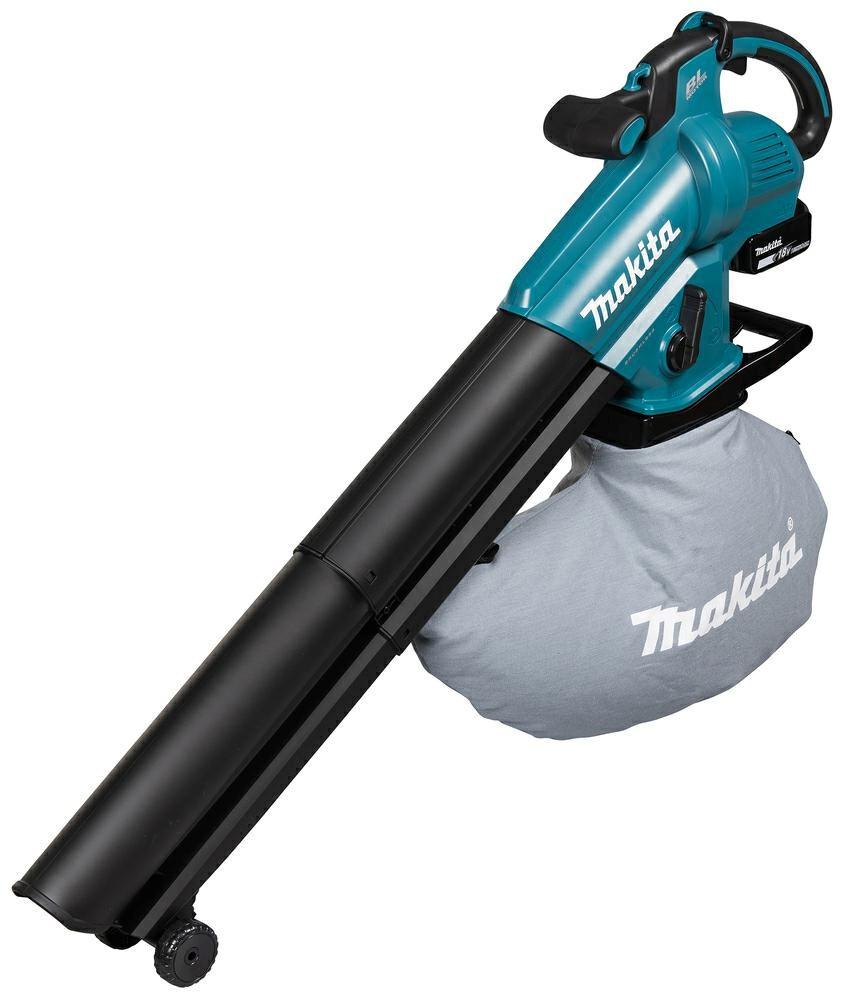 Makita DUB187 løvblæser og løvsuger 18V - inkl. 1×5,0 Ah batteri billede