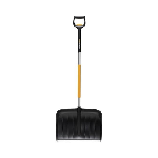 Sneskovl Fiskars 1057189 - metal, sort/orange