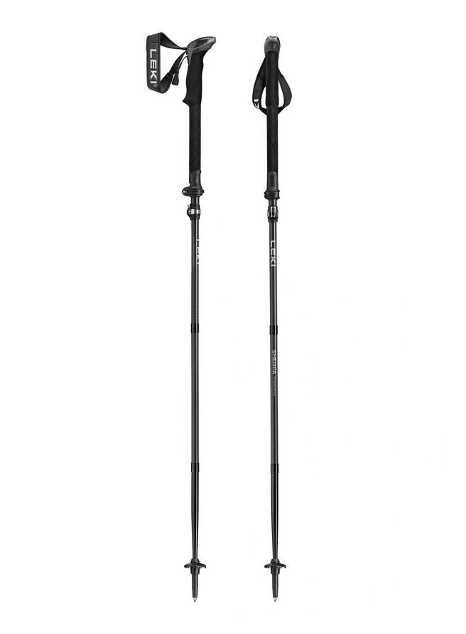 LEKI Sherpa FX vandrestave 120-140 cm - sort billede