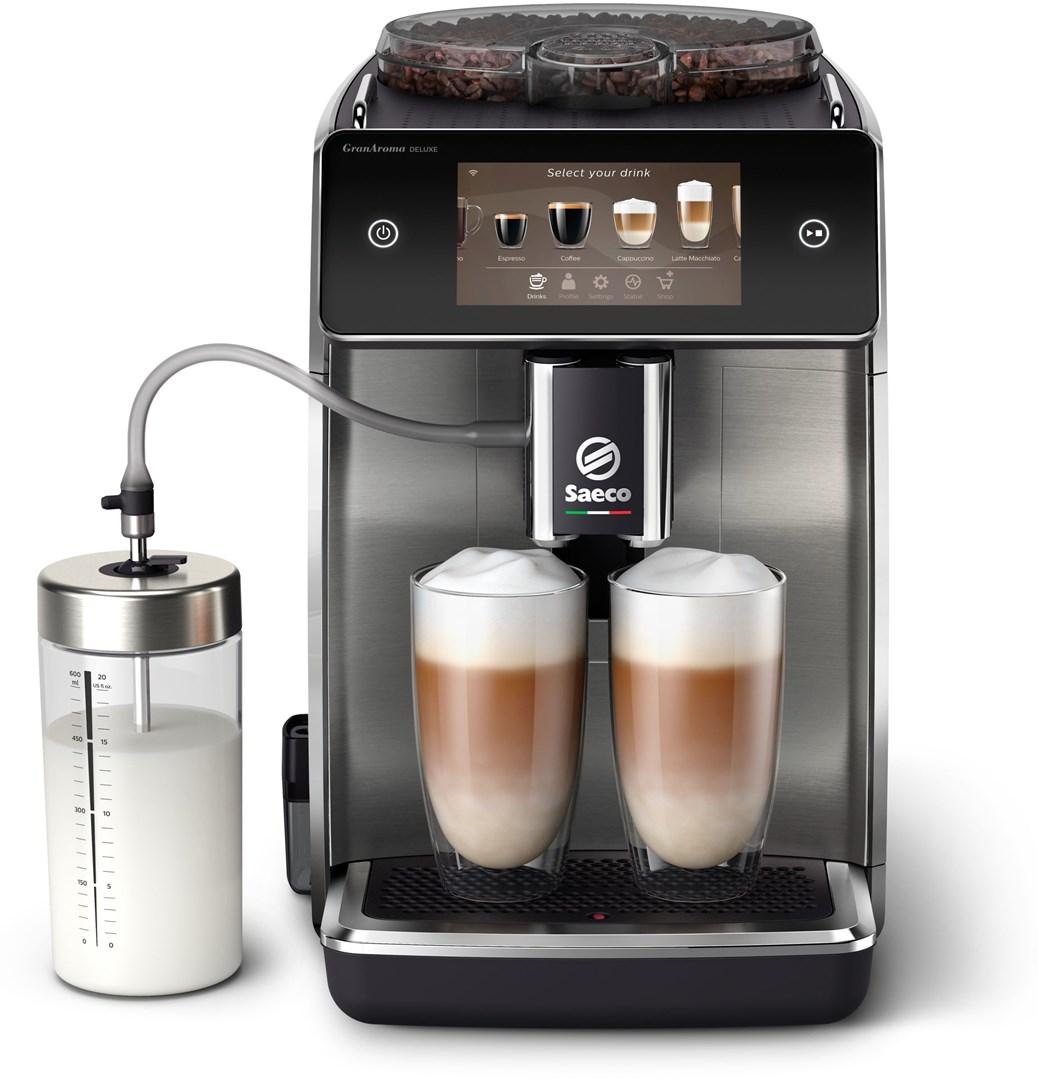 Saeco GranAroma Deluxe SM6685/00 fuldautomatisk espressomaskine - 1,8 l billede