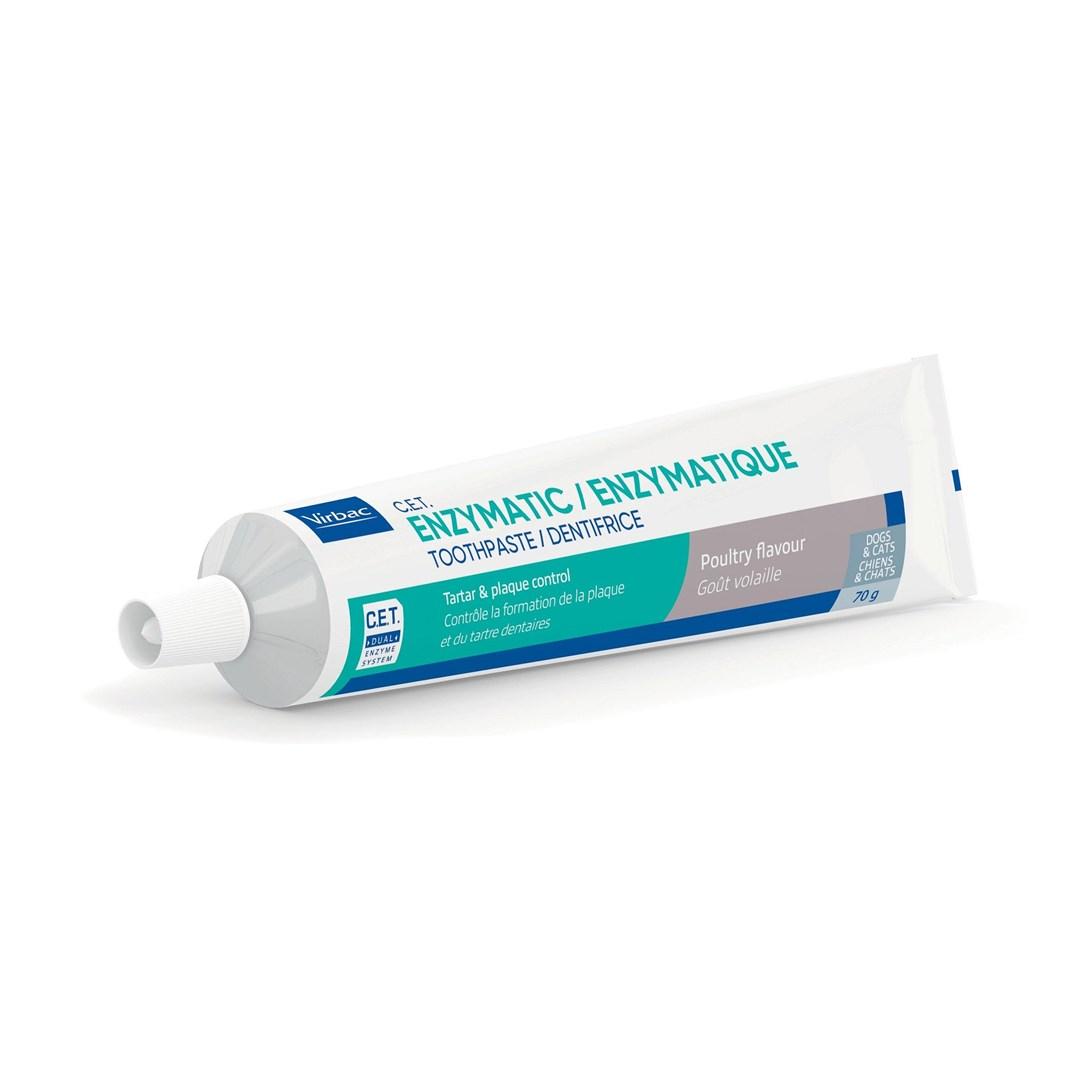 Virbac C.E.T. enzymatisk tandpasta til hunde og katte - 70 g billede