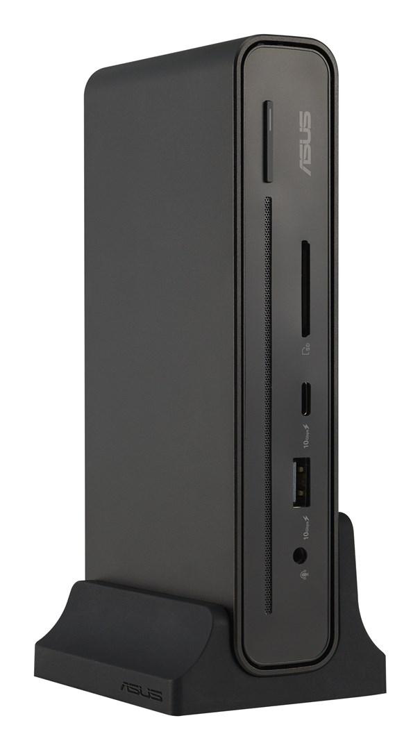 ASUS Triple Display USB-C Dock Duo DC301 - kablet dockingstation, sort billede