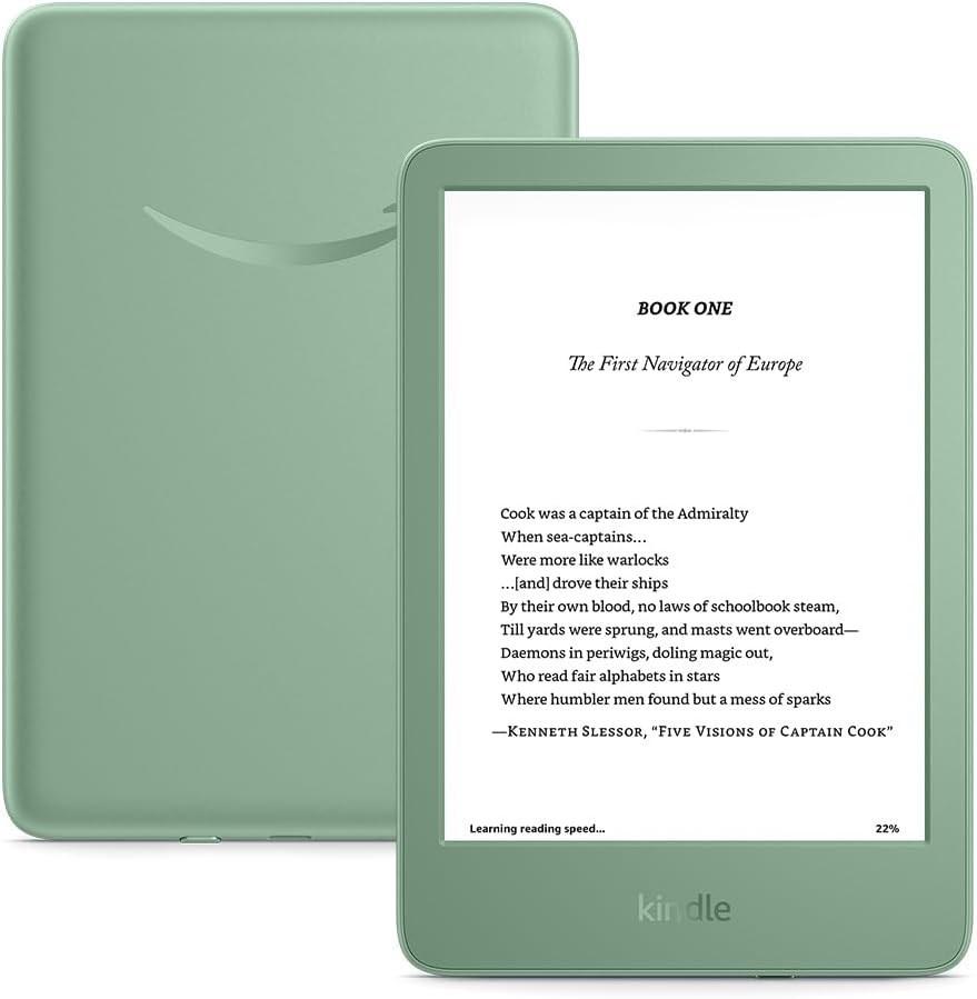 Amazon Kindle 6″ (11. generation) e-bogslæser 16 GB Wi‑Fi - Matcha