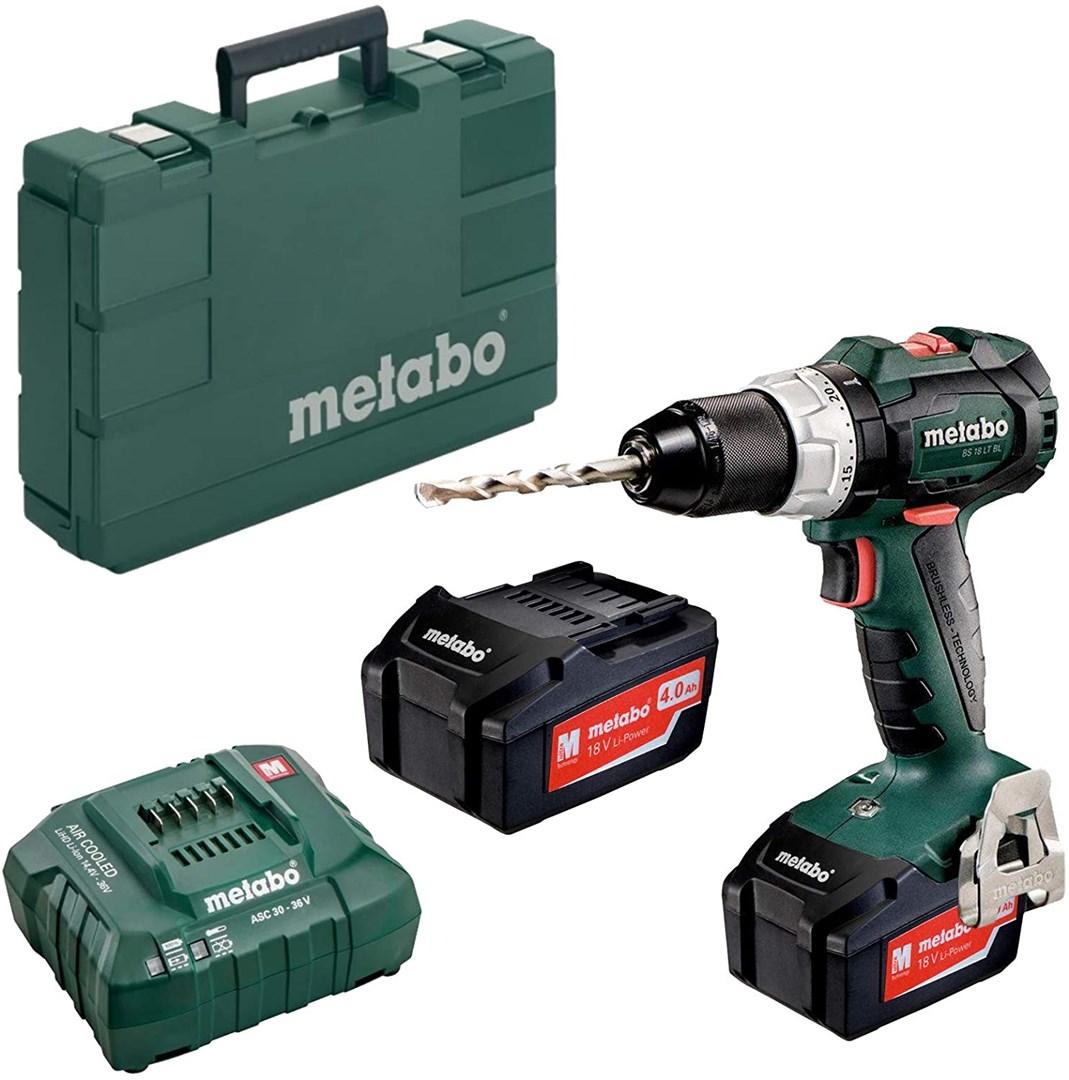 Metabo BS 18 LT BL akku skruemaskine - 18 V, sort billede