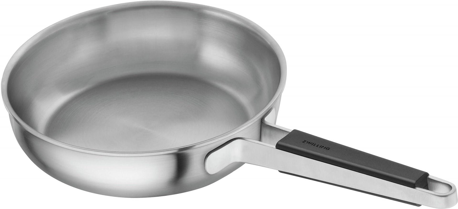 ZWILLING Pure stegepande til induktion - 24 cm, sølv billede