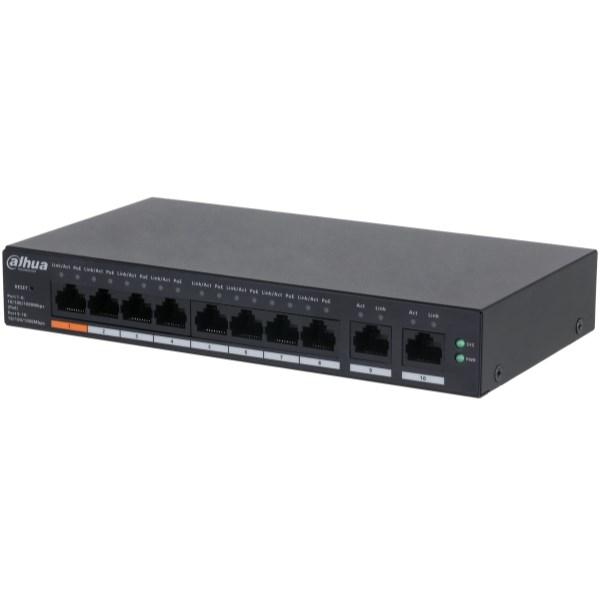 Dahua CS4010-8GT-60 PoE switch – 8 porte billede