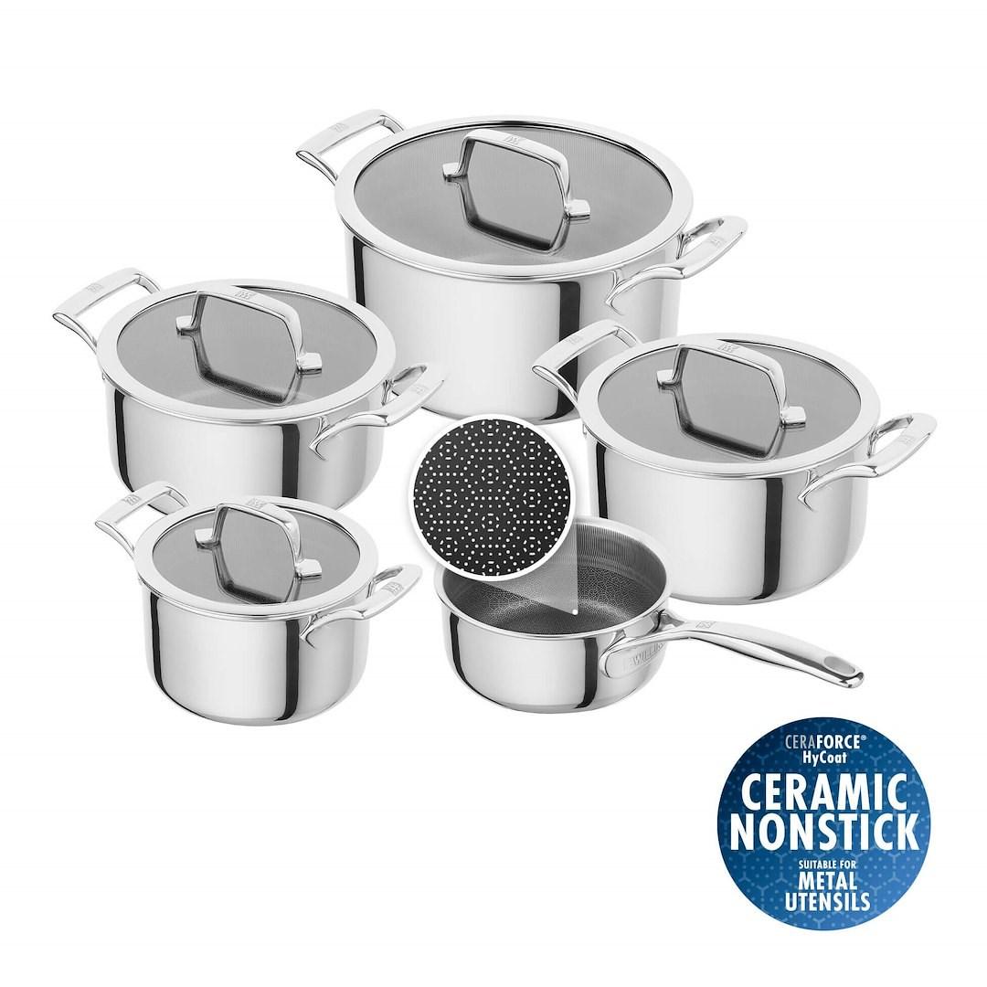 ZWILLING PEAK - sæt med 5 gryder og låg billede