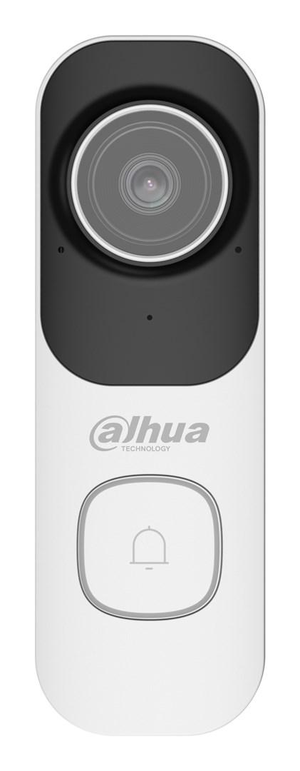 Dahua DB41AW videodørklokke – sort/hvid, Wi‑Fi, 4 MP billede