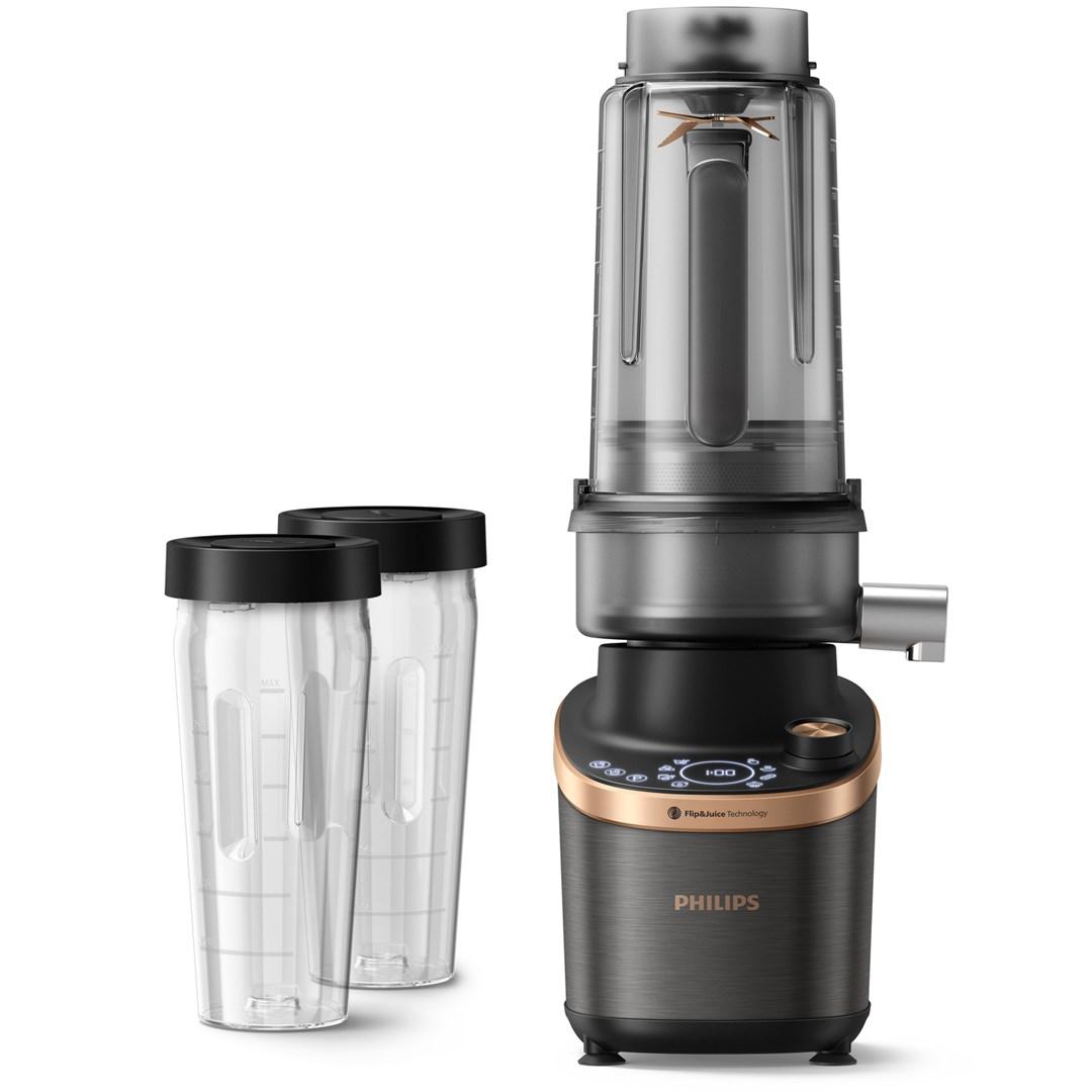 Philips HR3770/10 Flip&Juice high speed-blender med juicermodul - 2,0 l, 1.500 W billede
