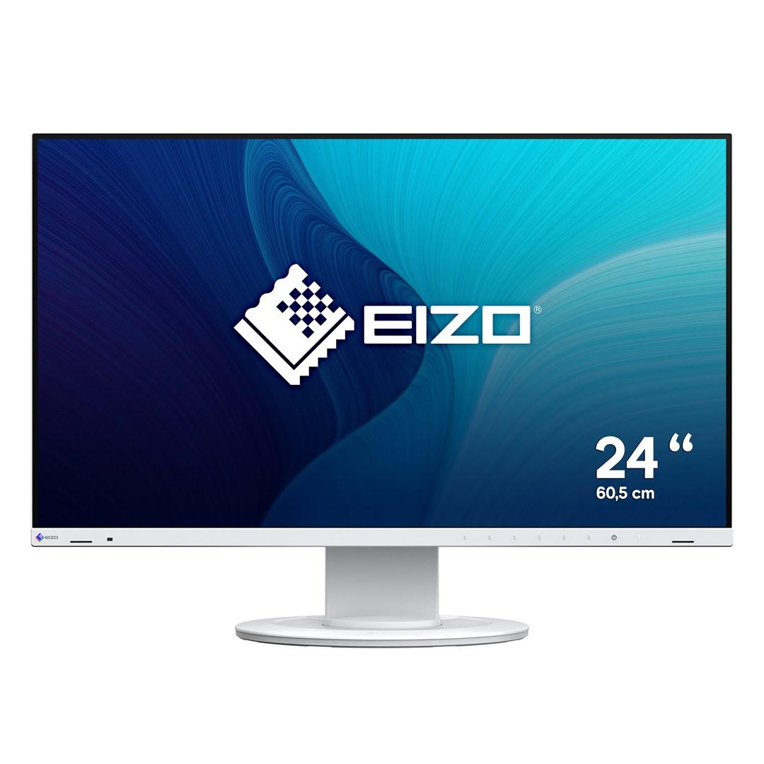 EIZO FlexScan EV2400R-WT 23,8" Full HD IPS skærm - Hvid