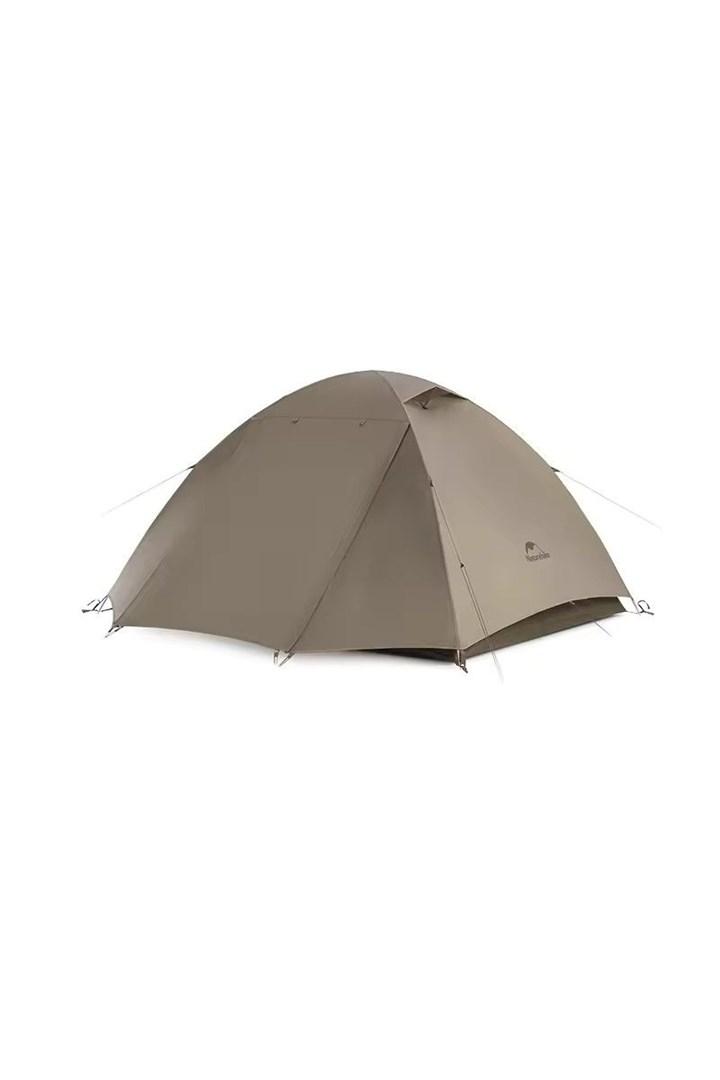 Naturehike Cloud Creek 3 Vinyl Edition - 3-personers telt, Light Coffee Brown billede