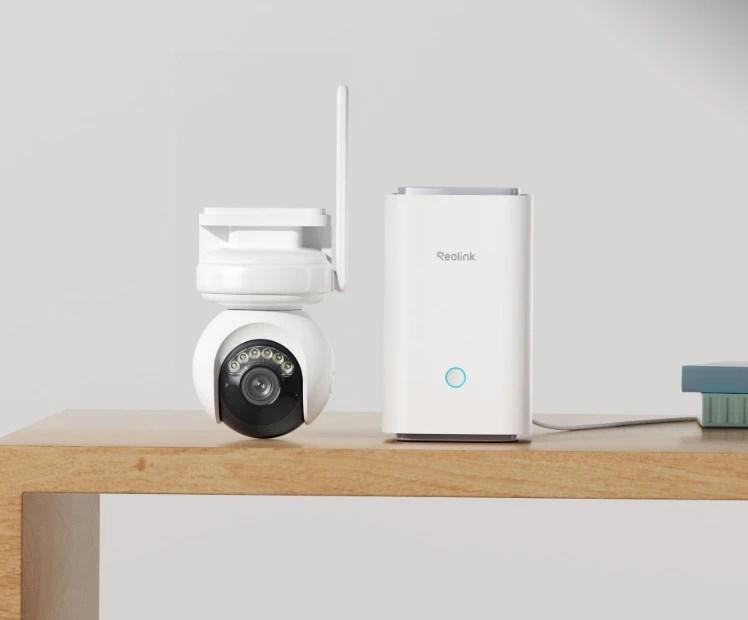 Reolink Argus Series B440 – 4K udendørs batterikamera med pan/tilt, person/køretøj/dyr-genkendelse, farve-nattesyn billede