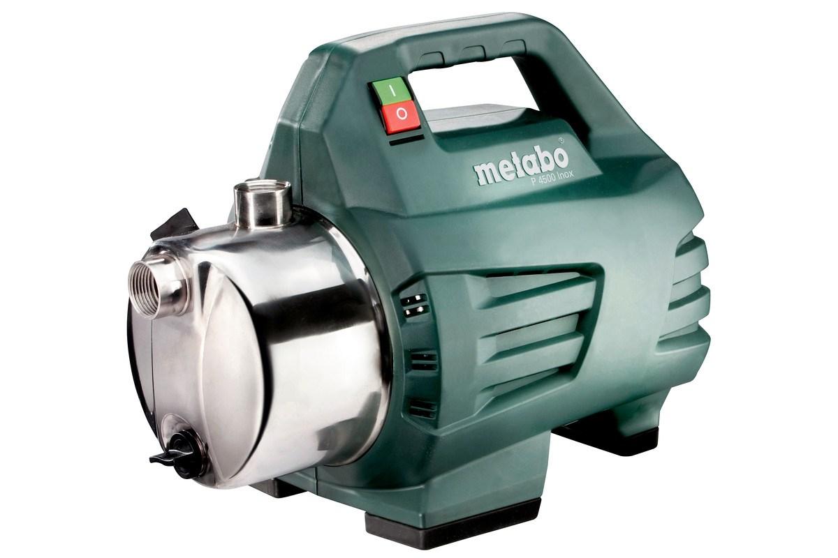 Metabo P 4500 havepumpe - 1.300 W, rustfri stålpumpe billede
