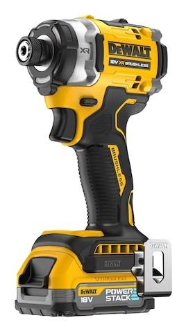 DeWALT DCF860E2T-QW slag/skruetrækker 18 V XR - børsteløs, 3.800 o/min - Sort/Gul billede