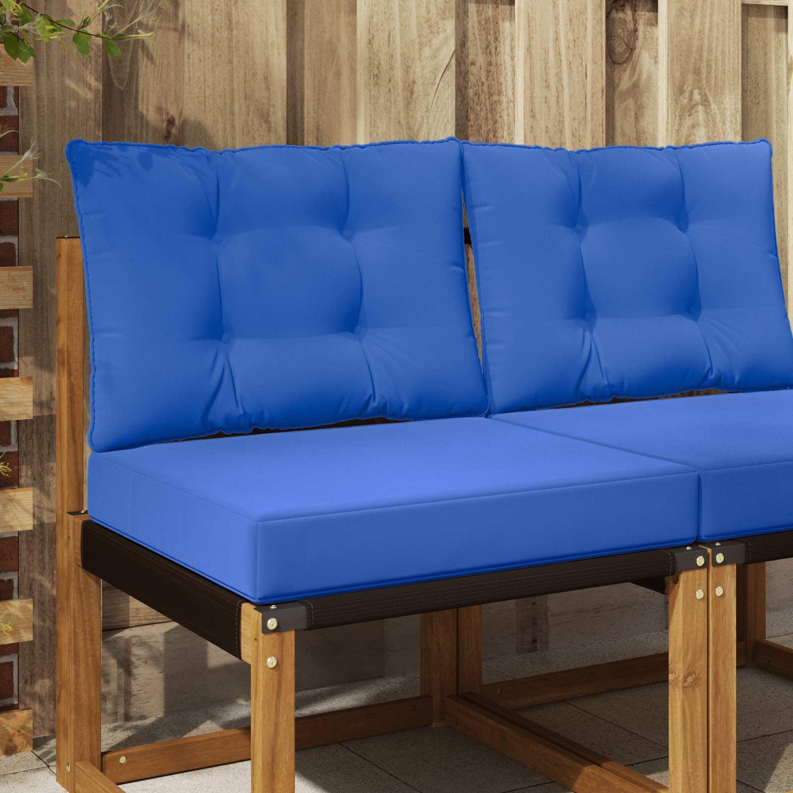 Udendørs Sofa Pude 2 stk Turkis Polyester billede