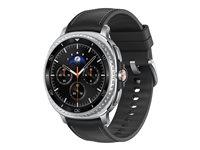 Samsung Galaxy Watch8 Classic 46 mm – sort/sølv smartwatch med LTE