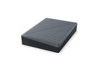 Western Digital My Passport 4 TB ekstern harddisk – USB 3.2 Gen 1, silikonegrå billede