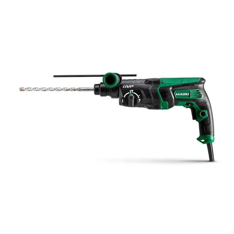 Borehammer SDS Plus - HiKOKI DH28PCY2, 1.100 o/min, 850 W, 3 kg (sort/grøn) billede