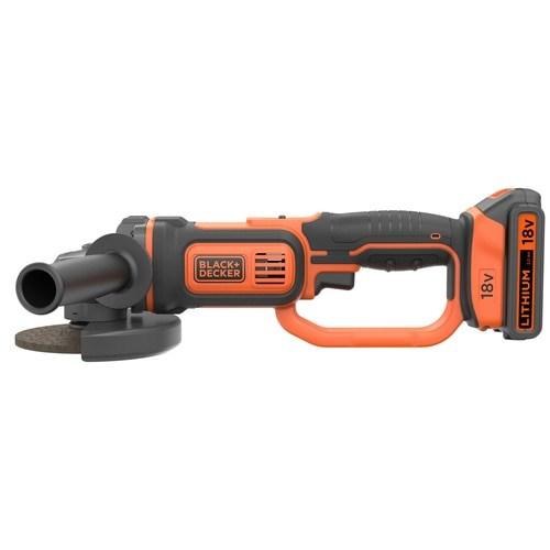 BLACK+DECKER BCG720N 18V vinkelsliber - uden batteri og lader