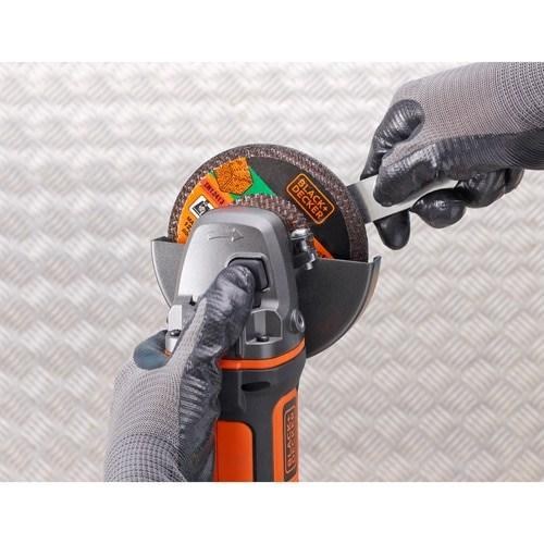 BLACK+DECKER BCG720N 18V vinkelsliber - uden batteri og lader