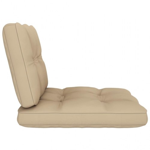 Pallehynder 2 stk. stof beige