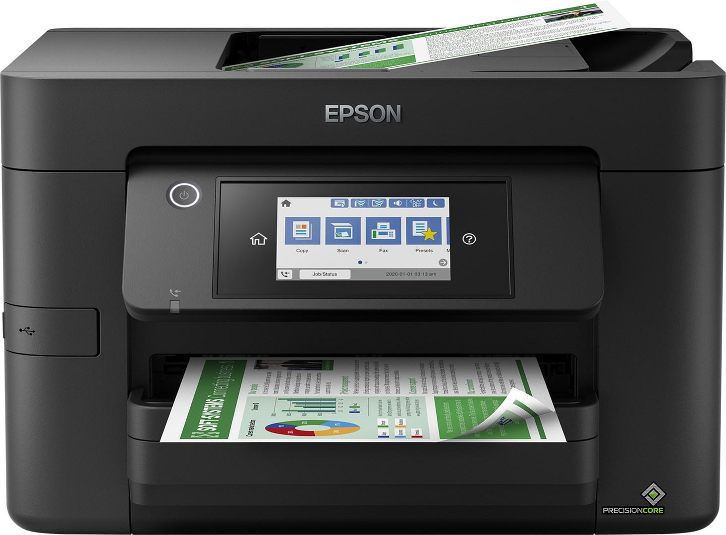 Epson WorkForce Pro WF-4825DWF inkjet A4 printer med duplex og Wi‑Fi